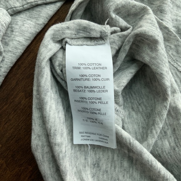J. CREW long sleeve cotton tee. Size S. - Picture 6 of 9